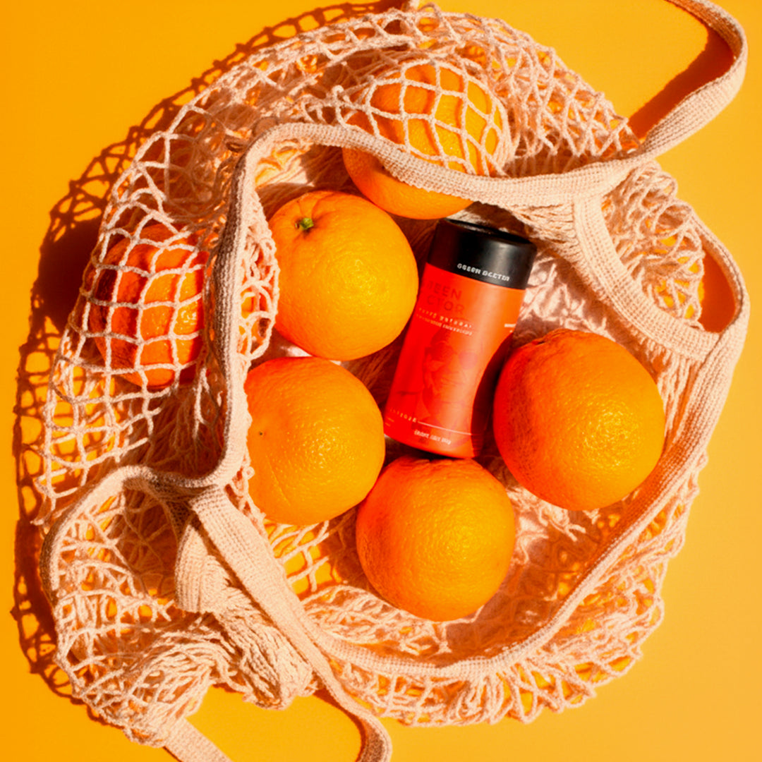 Desodorante Natural de Larga Duración Green Doctor Naranja con Aceites Esenciales Orgánicos Sin Aluminio (55 g)