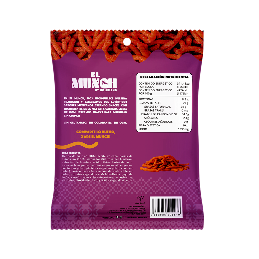 Holichurros quinoa -Clean Fuego- 80g