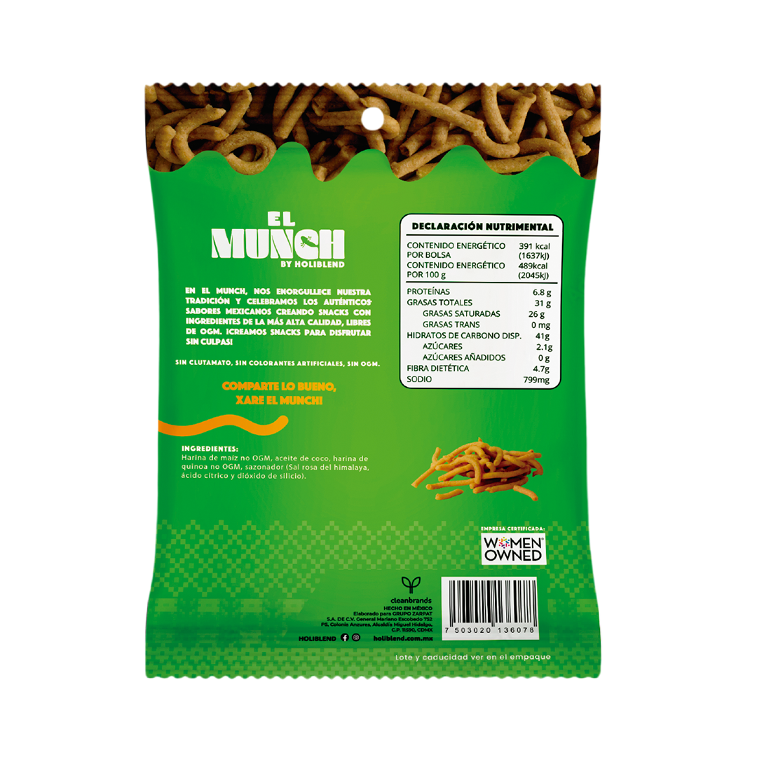 Holichurros quinoa -Clean Lime- 80g
