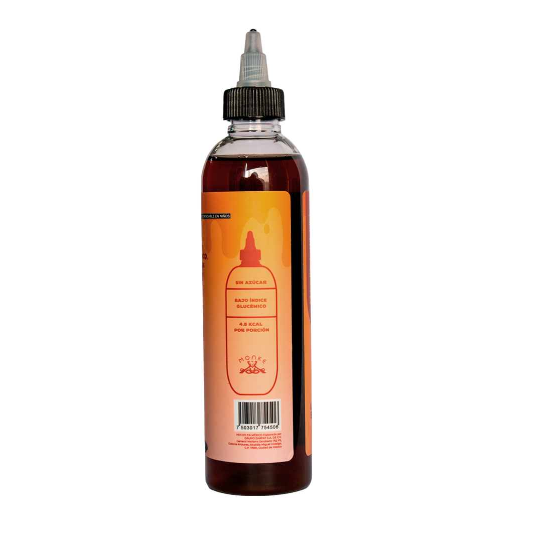 Jarabe Sabor Maple Sin Azúcar Monke – Endulzante KETO Bajo en Calorías (250 ml)