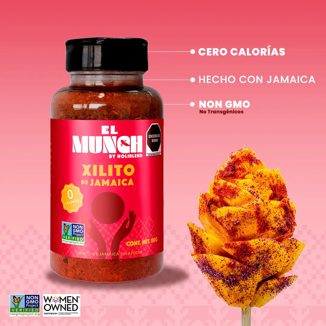 Chile en Polvo de Jamaica Holiblend Xilito Sin Azúcar y que No Pica (110g)